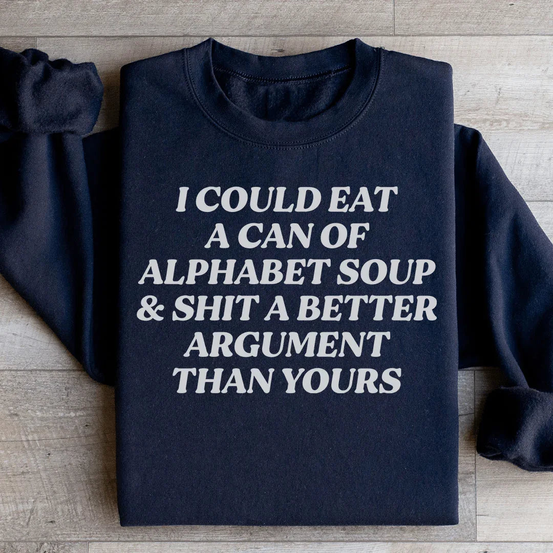 Alphabet Soup Sweatshirt