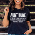 Auntitude Tee