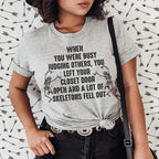 Busy Judging Others Tee