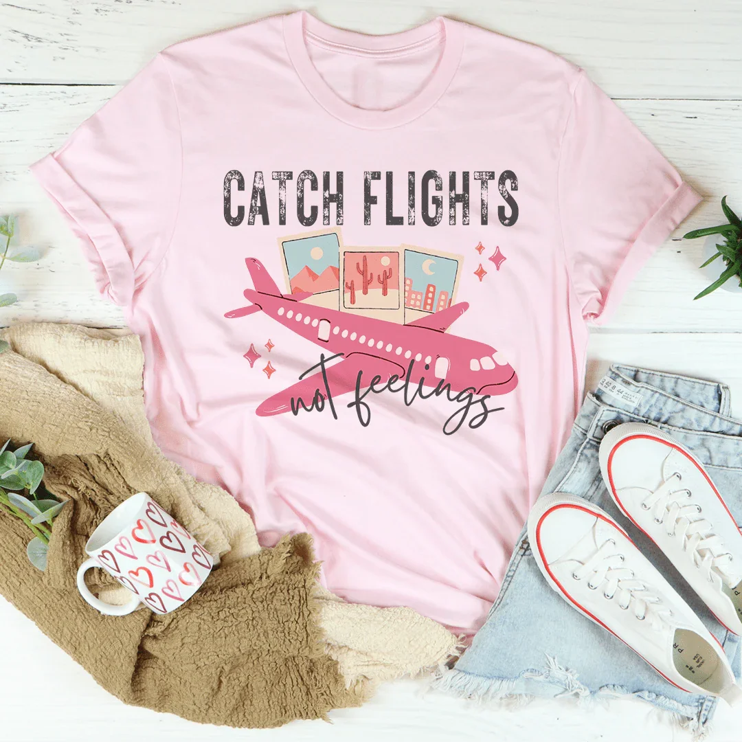 Catch Flights Retro Tee