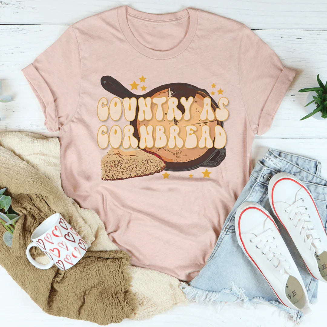 Country As Cornbread Tee