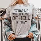 Excuse Me Which Level Of Hell Is This Tee