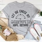 Giveadamnometer Tee