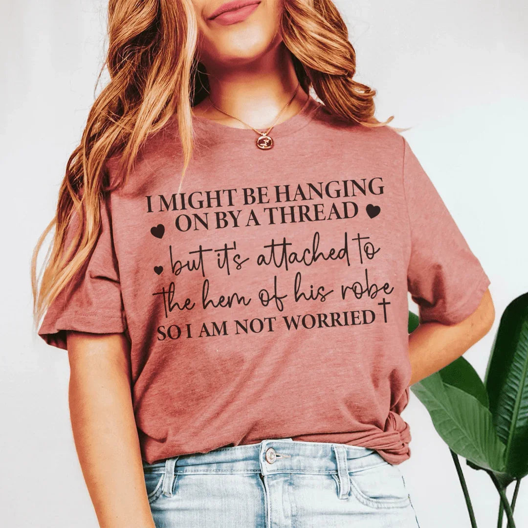 Hanging On By A Thread Tee