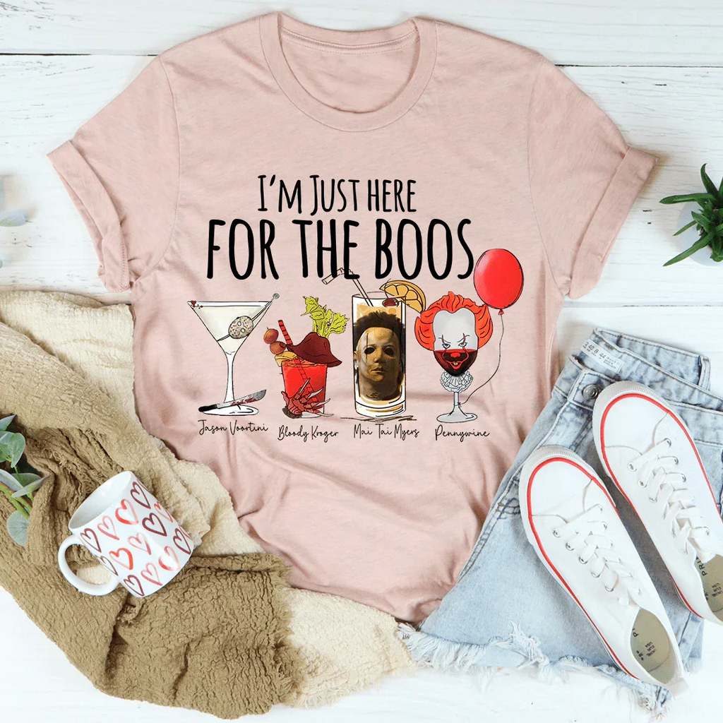 I'm Just Here For The Boos Tee