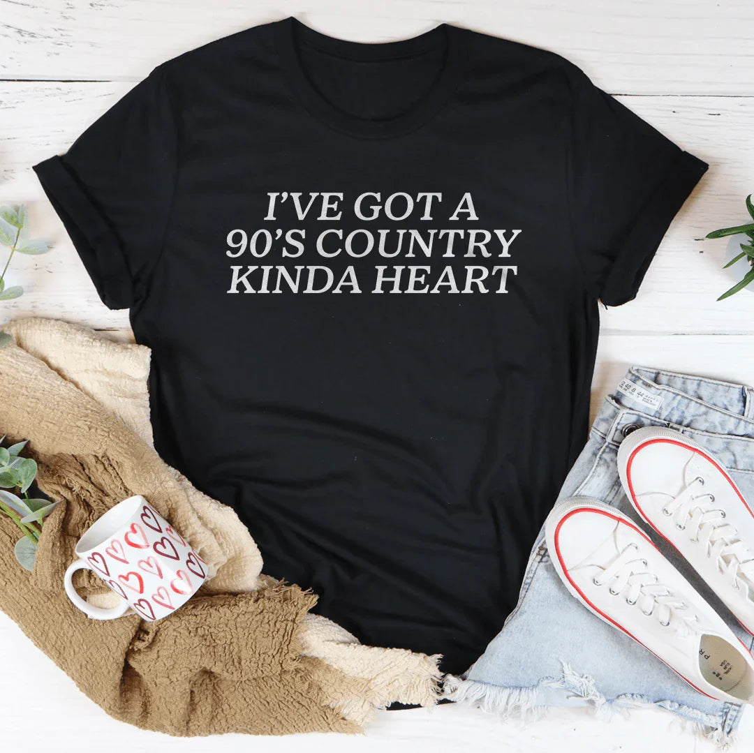 I've Got A 90's Country Kinda Heart Tee