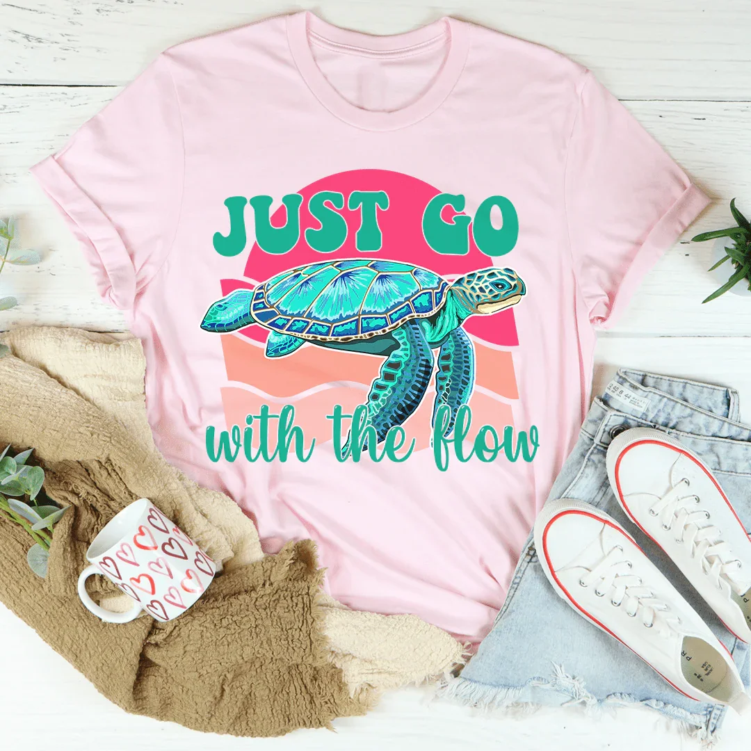 Just Go With The Flow Tee