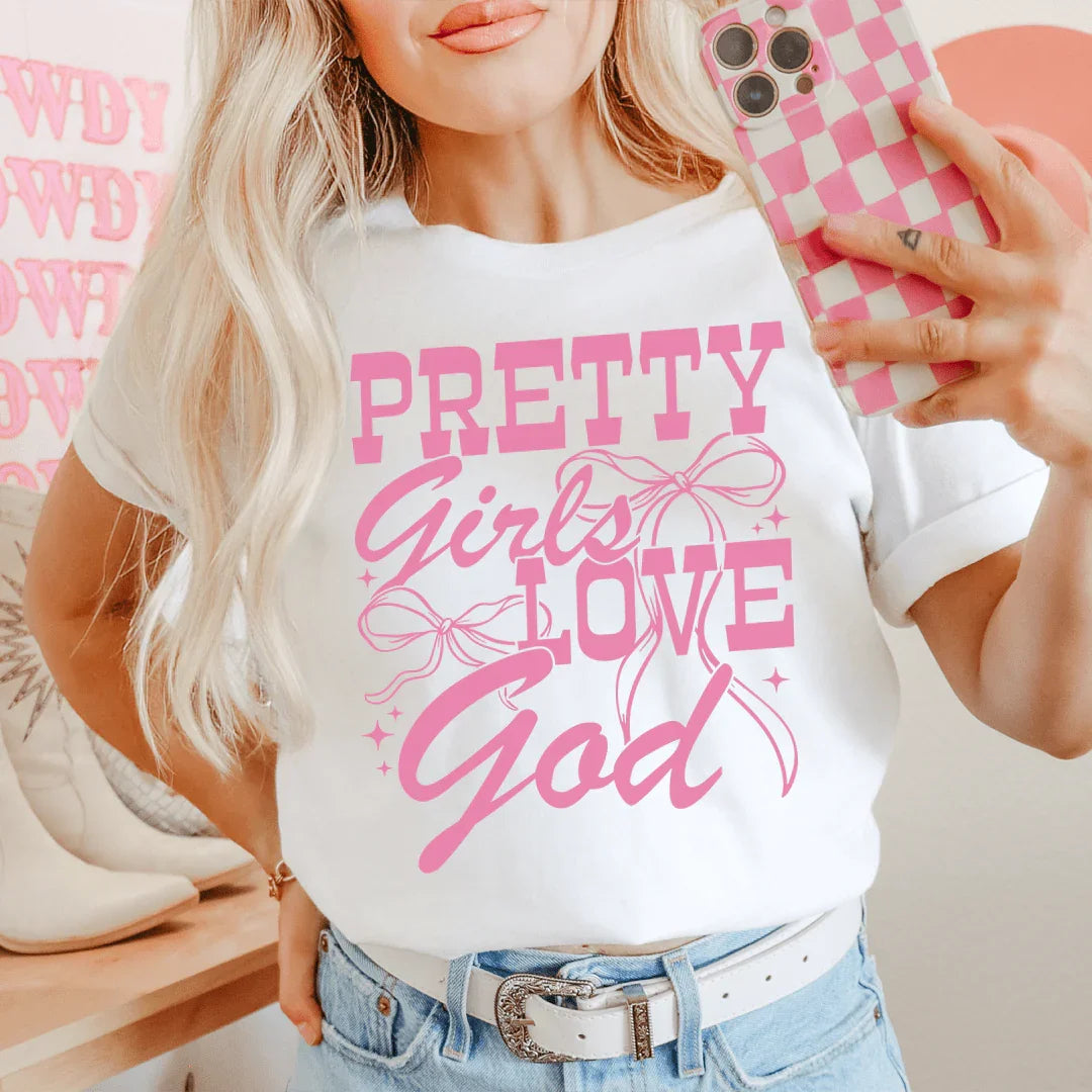 Pretty Girls Love God Tee