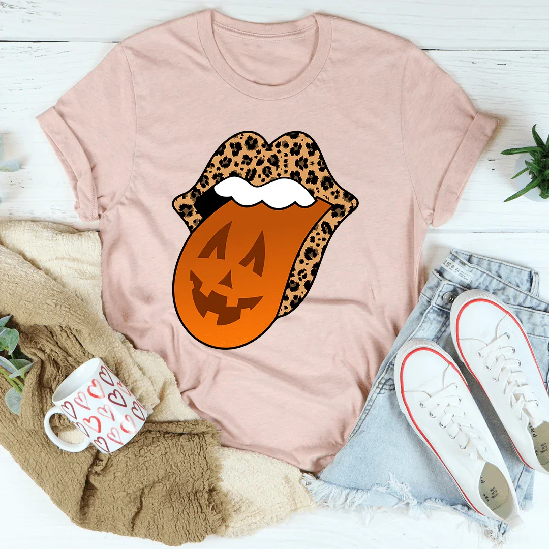 Pumpkin Tongue Tee