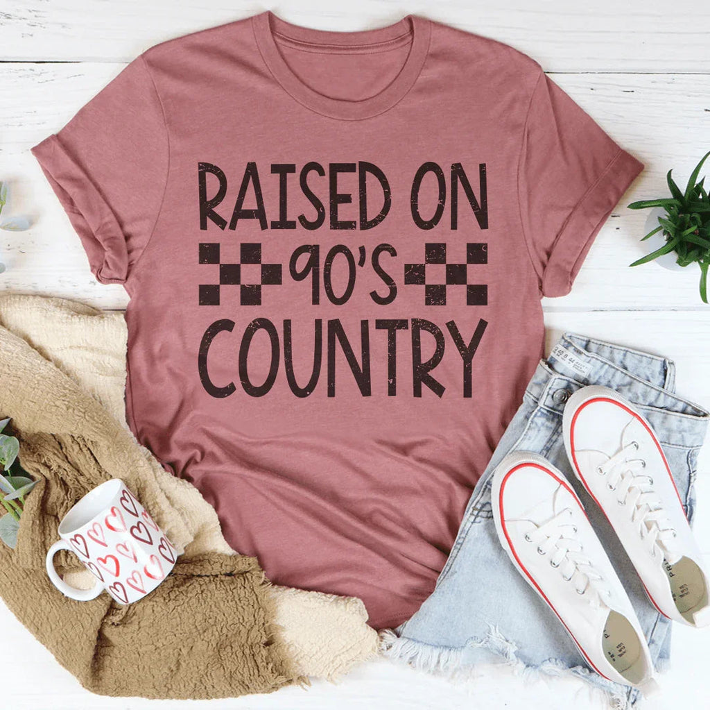 Raised On 90's Country Tee