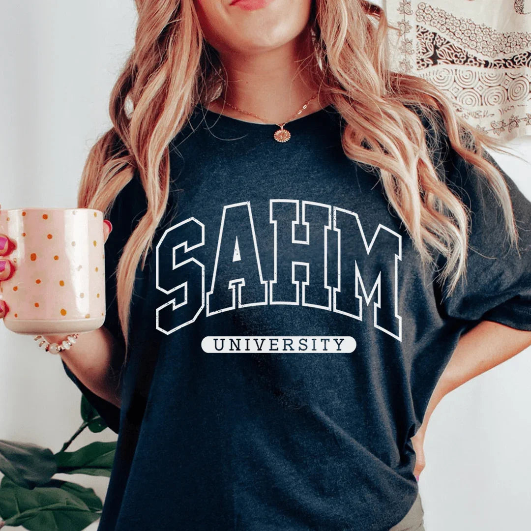 SAHM University Tee