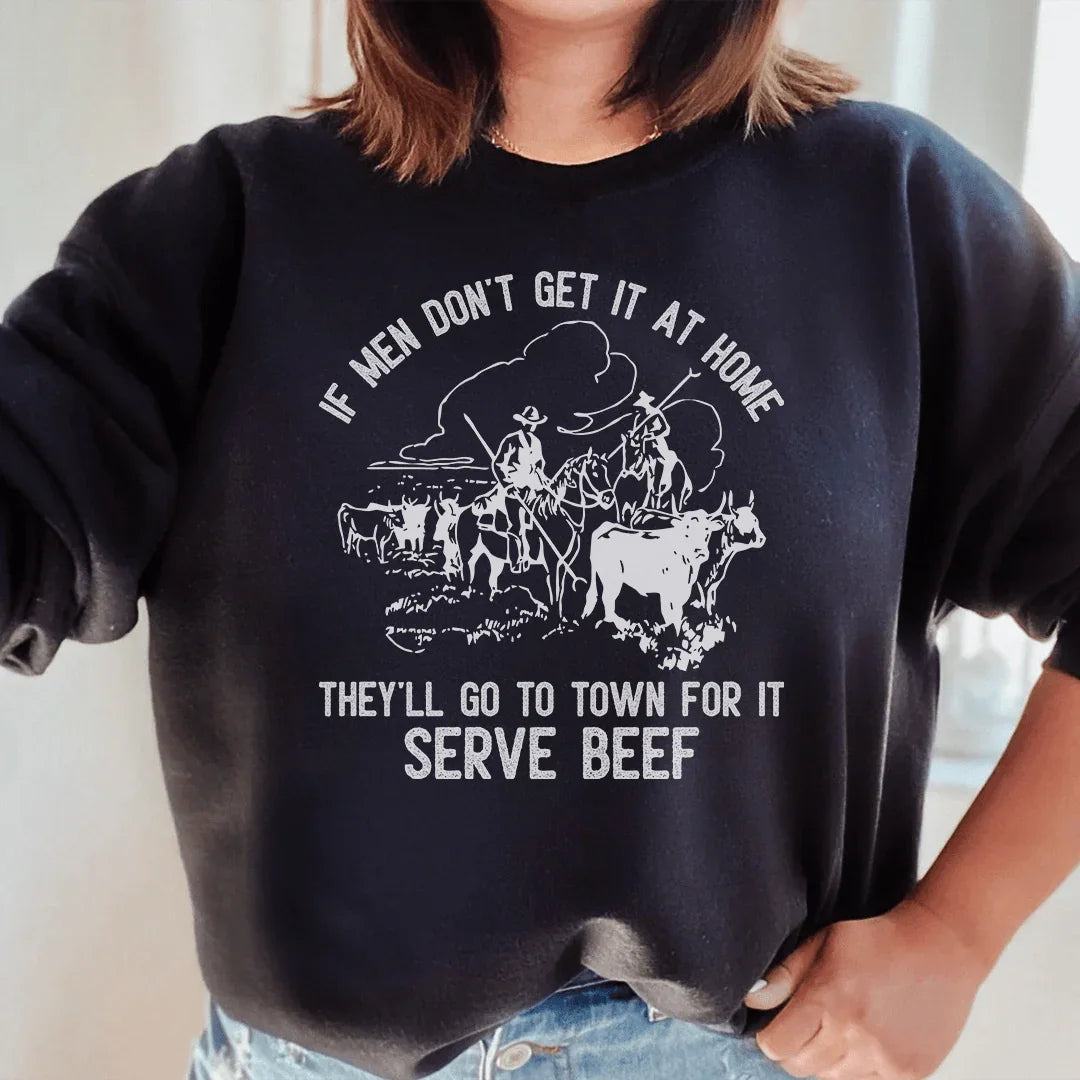 Serve Beef Sweatshirt