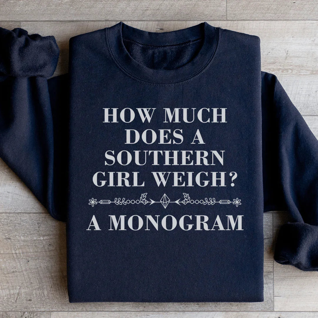 Southern Girl Monogram Sweatshirt