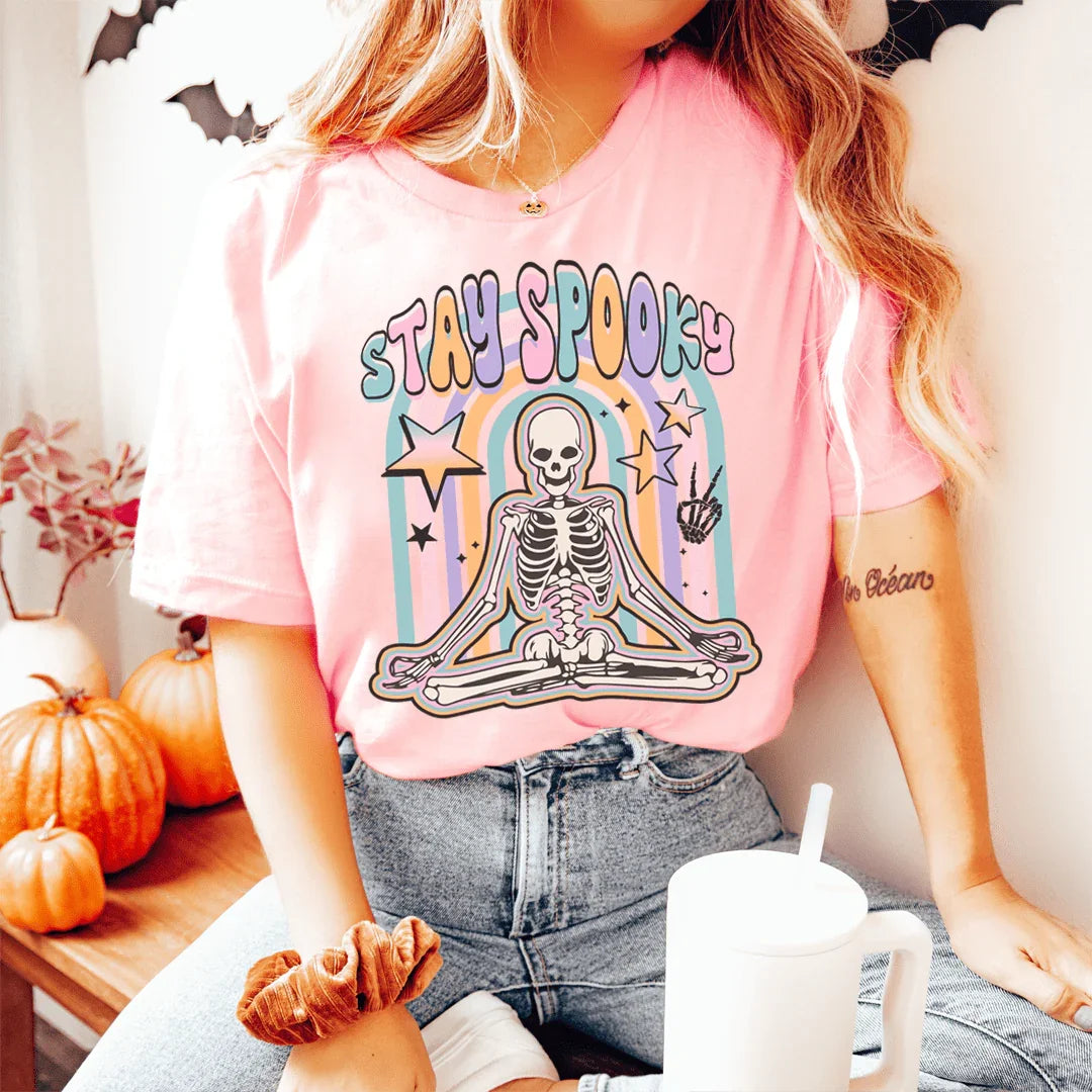 Stay Spooky Skeleton Tee