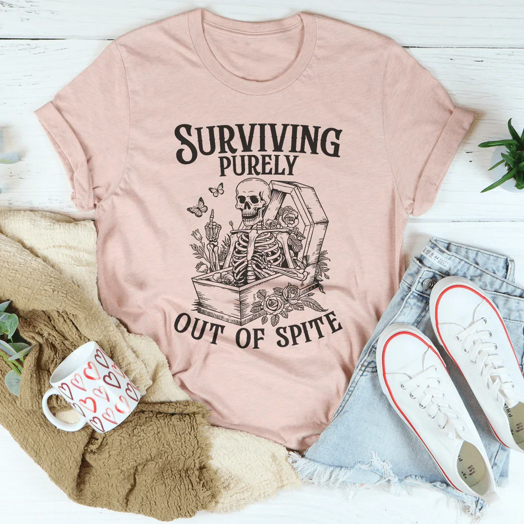 Surviving Purely Out Of Spite Tee