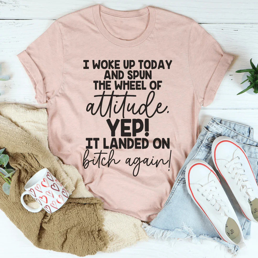 The Wheel Of Attitude Tee