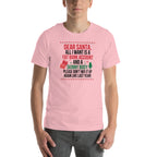 Dear Santa All I Want Is Tee