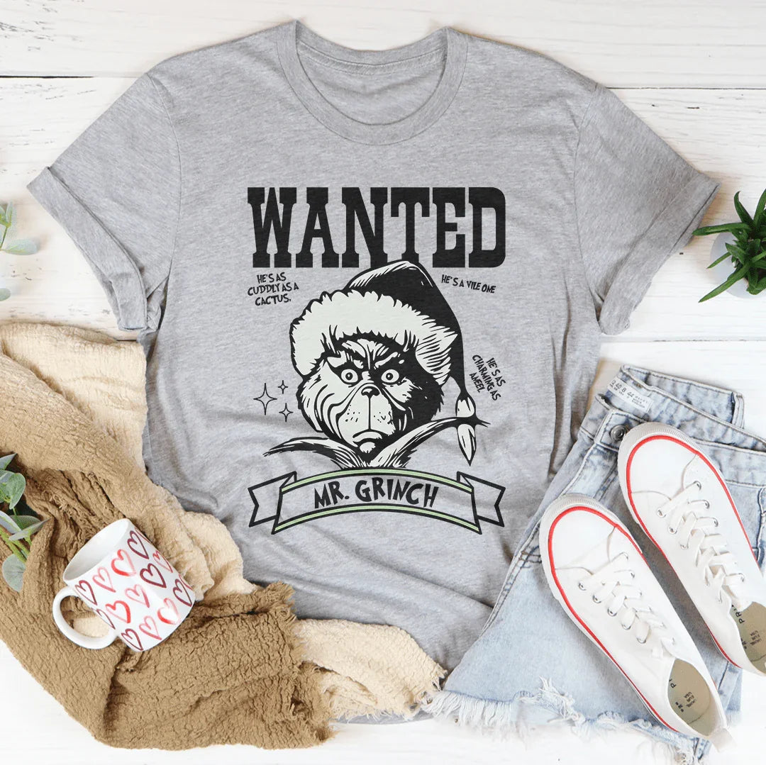 Wanted Grinch Tee