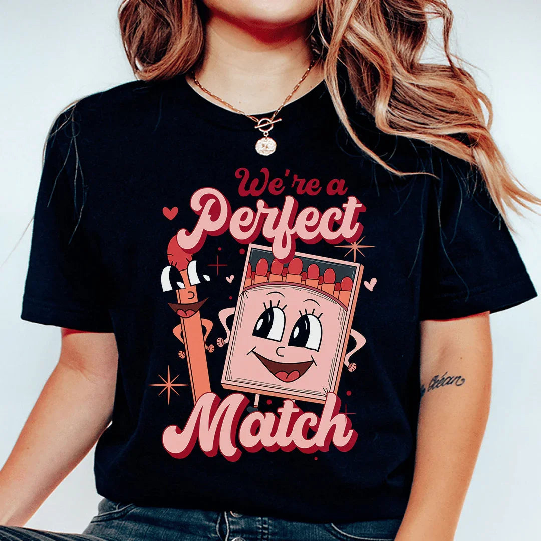 We're A Perfect Match Tee
