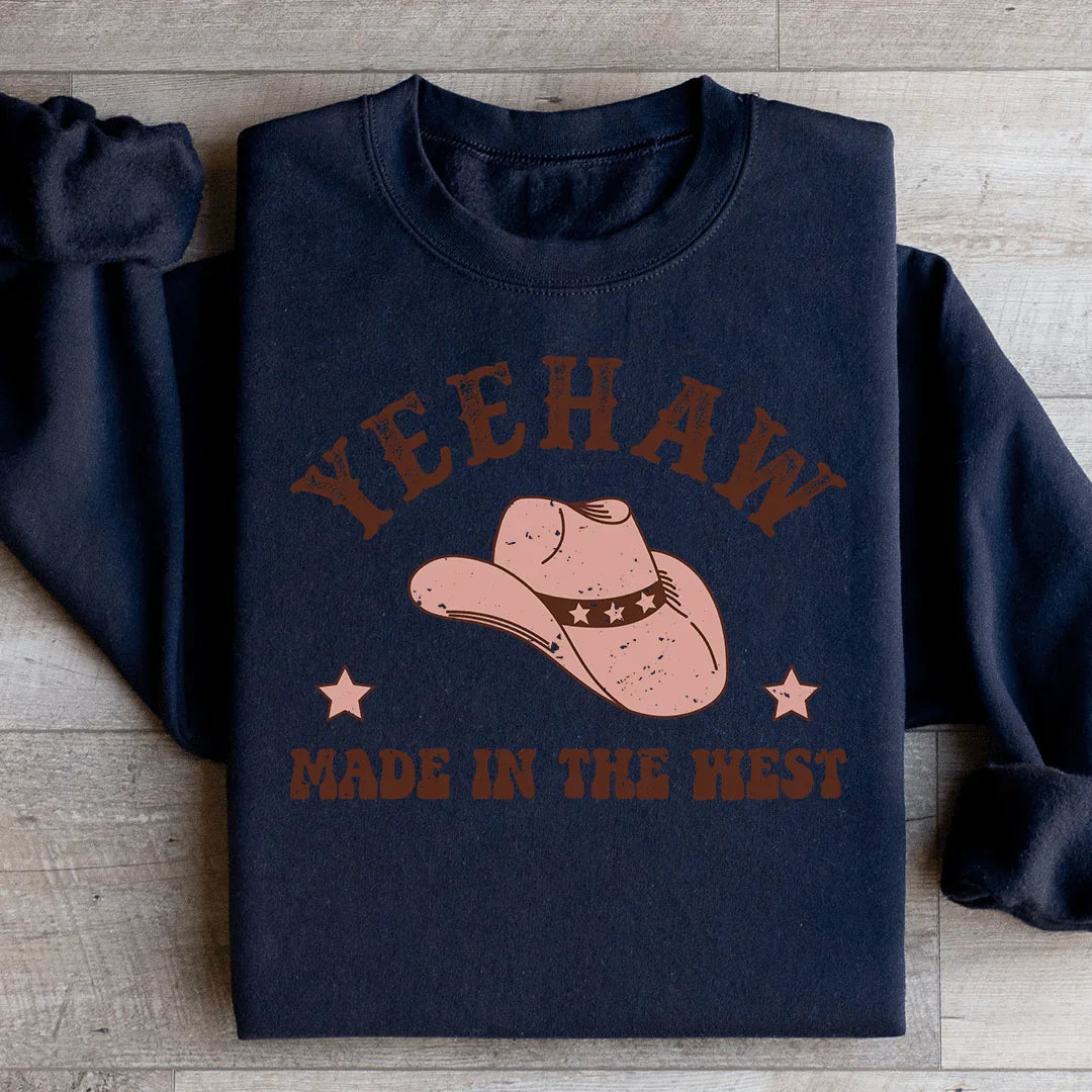 Yeehaw Cowboy Hat Sweatshirt